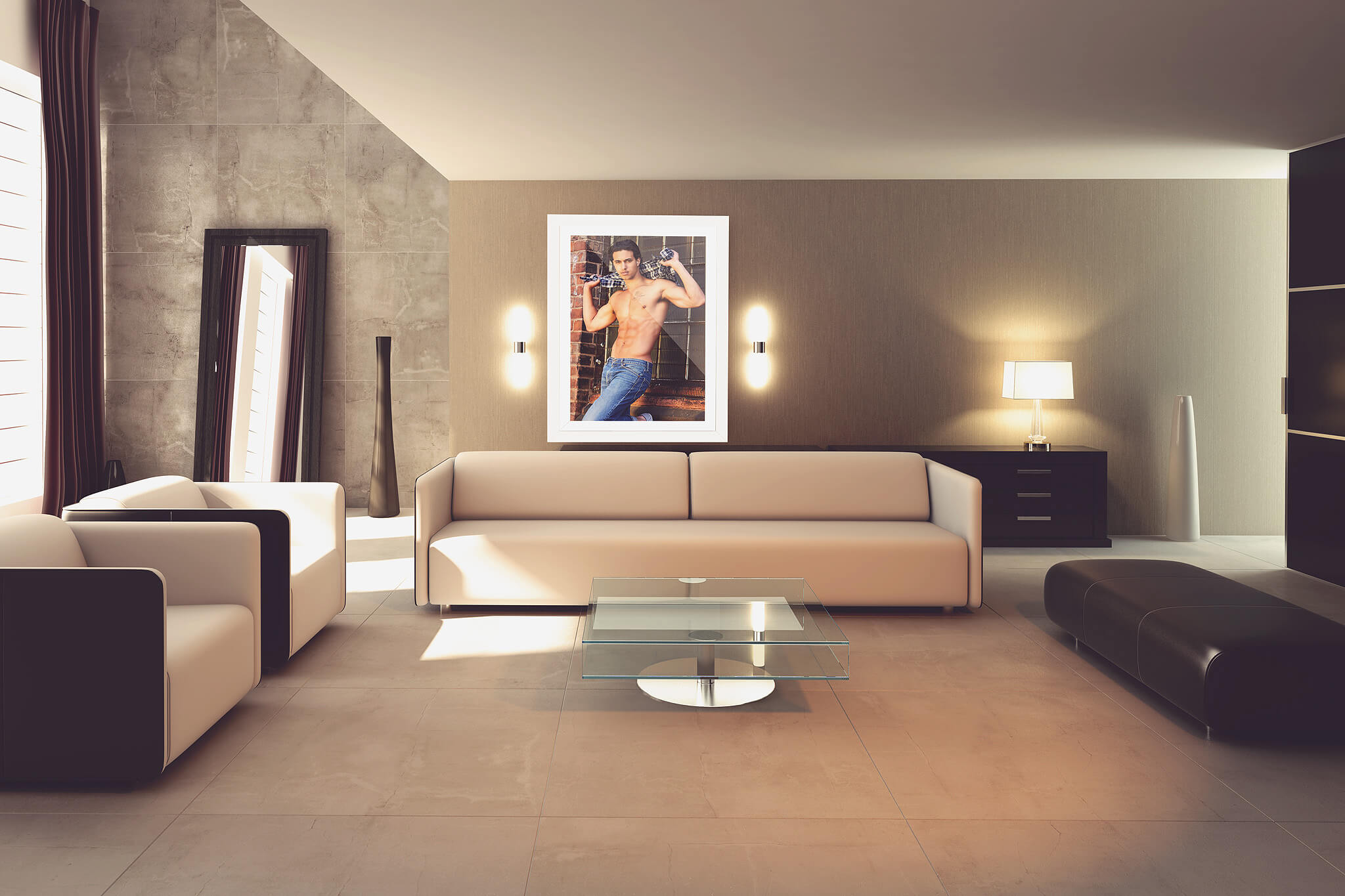 poster-dobrze-zbudowany-mezczyzna-bez-koszulki-sebastian-gora-wizualizacja-3