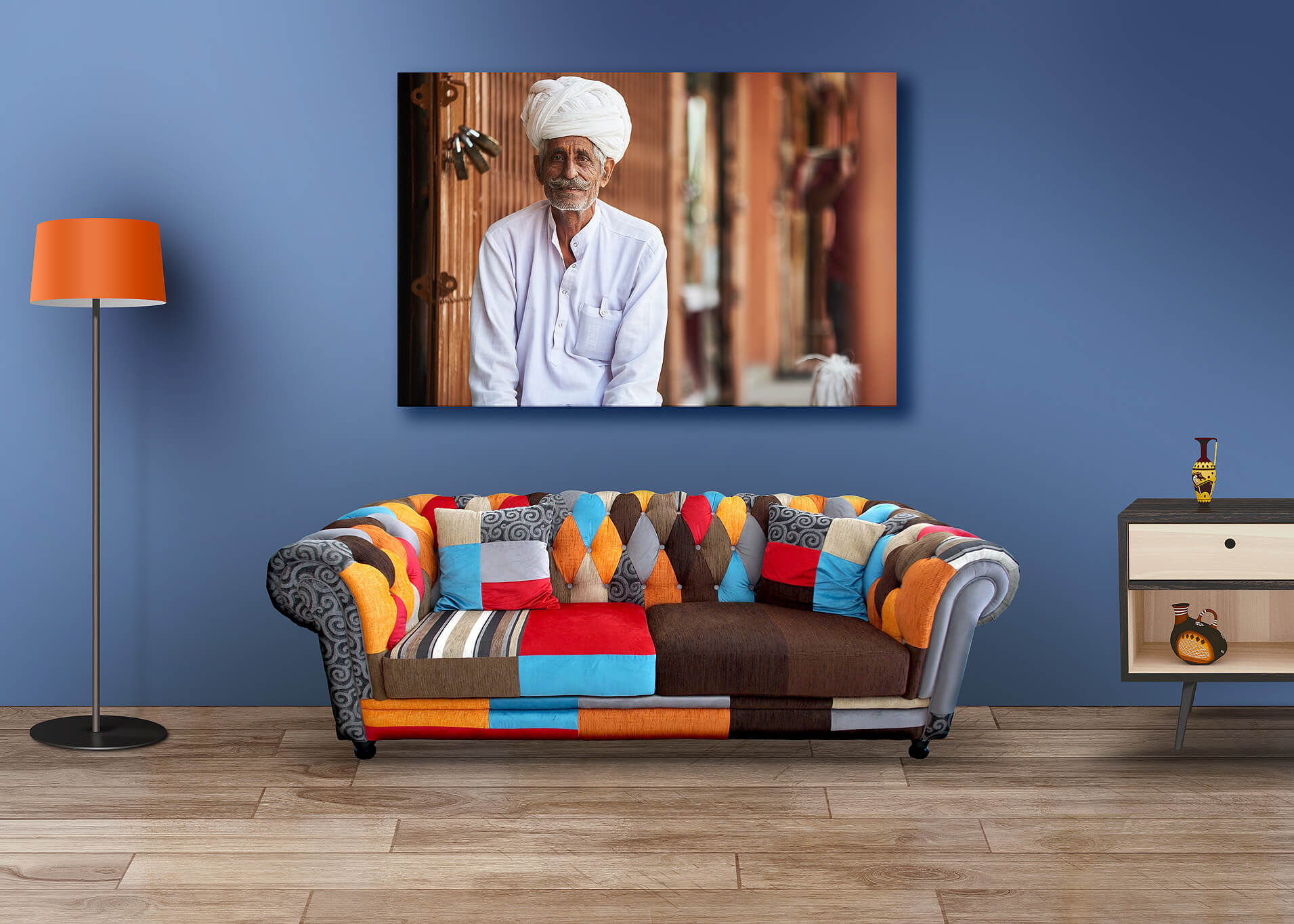 poster-mezczyzna-jaipur-turban-portret-indie-sebastian-gora-1-w1